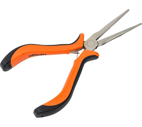 Длинногубцы для точных работ HARDEN CRV, 150 мм 560308