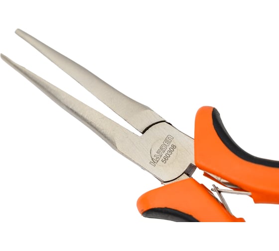 Длинногубцы для точных работ HARDEN CRV, 150 мм 560308