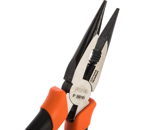 Длинногубцы HARDEN Centurion промышленные, CRV, 163 мм 560181
