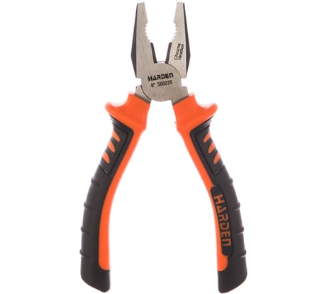 Плоскогубцы HARDEN комбинированные T-REX, профессиональные, CRV, 160 мм. 560226