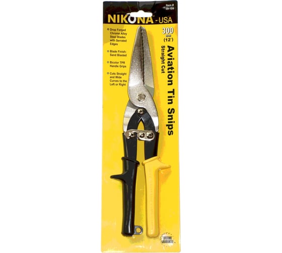 Ножницы по металлу NIKONA 300 мм, длинношейные 39-104