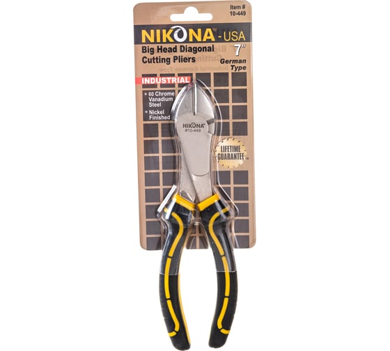 Силовые бокорезы NIKONA 190мм 10-449 1