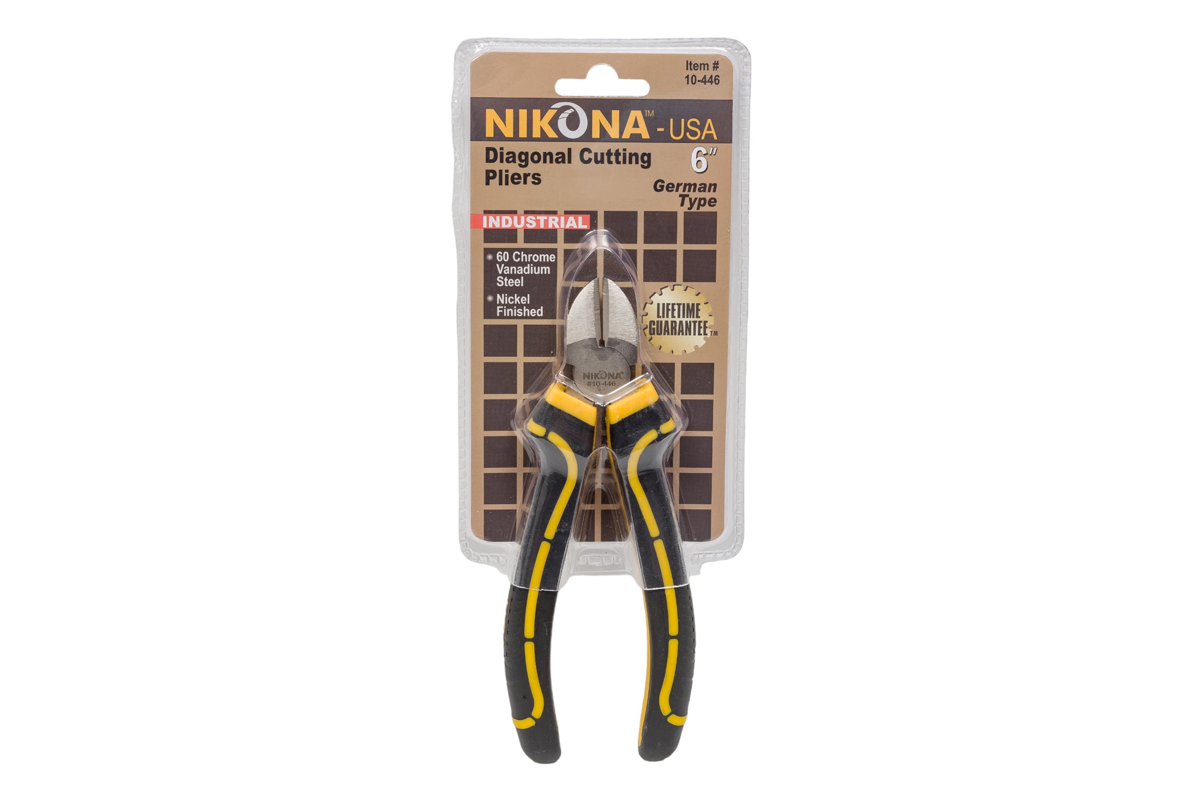 БоковыекусачкиNIKONAникелированные,160мм10-446