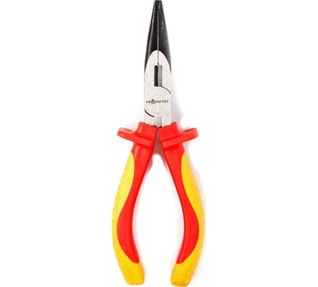 Диэлектрические длинногубцы КВАЛИТЕТ до 1000В прямые 160 мм ДДП-160 6626604