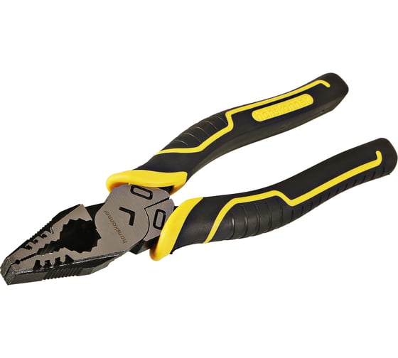 Пассатижи Hanskonner 175 мм, эксцентриковый шарнир, +30% к силе реза, СrV, TPR рукоятка HK1020-02-1-175 1