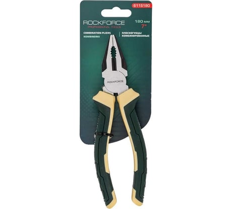 Плоскогубцы комбинированные Rockforce 180мм RF-611S180(58542)