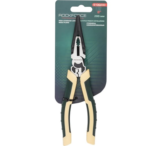 Утконосы комбинированные Rockforce 200мм RF-610Q200(58535) 1