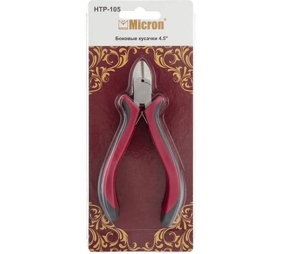 Боковые кусачки Micron HTP-105 4.5" металл в блистере 655064