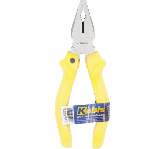 Плоскогубцы KUBIS Gripper 160 мм, C55, HRC 45-50 02-03-1016