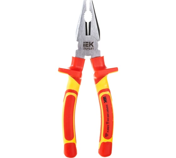Пассатижи IEK EXPERT 200мм 1000В TPL-2-200