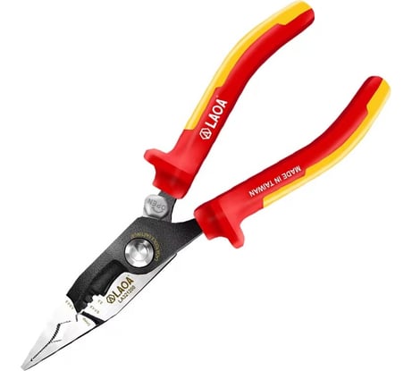 Многофункциональные пассатижи электрика LAOA диэлектрические 6 в 1 LA321208