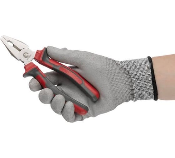 Плоскогубцы INTERTOOL 200 мм, С55 HT-0106