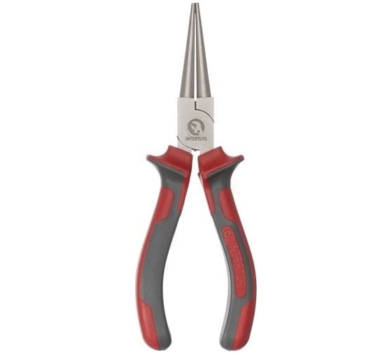 Круглогубцы INTERTOOL 160 мм, C55 HT-0128
