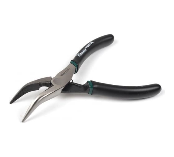 Длинногубцы с изогнутыми губками Kamasa Tools 160мм K 1187