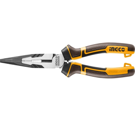 Тонкогубцы INGCO изогнутые 160мм SUPER INDUSTRIAL HHBNP28160