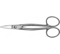 Ножницы ювелирные ERDI D75-1 изогнутые лезвия, 175 мм, ручки с кольцами, Ni ER-D75-1