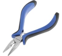 Длинногубцы ТУНДРА никелированные, 2К рукоятки, 130 мм 881678