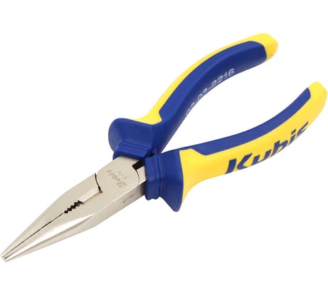 Длинногубцы прямые KUBIS ProGripper 160 мм, CrV, HRC 47-52 02-03-2216