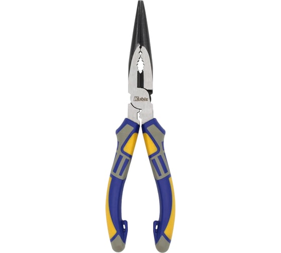 Длинногубцы KUBIS EasyGripper 215 мм, CrNi, смещенный шарнир 35% меньше усилий, HRC 55-60 02-03-4221