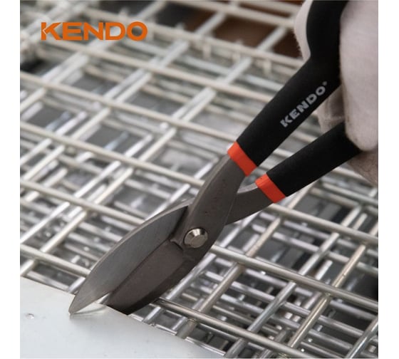 Ножницы по металлу американского типа KENDO 250 мм 30809