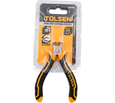 Кусачки мини TOLSEN GRIPro 115 мм 10356