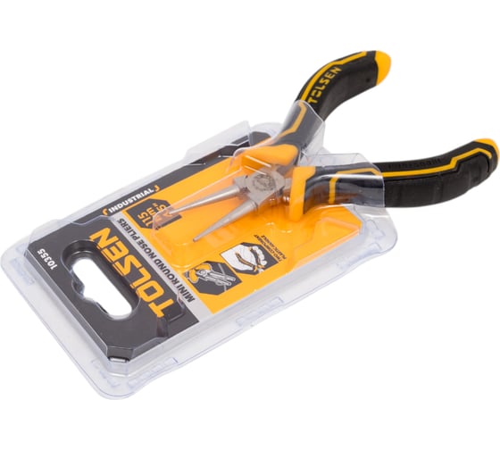 Круглогубцы мини TOLSEN GRIPro 115 мм 10355