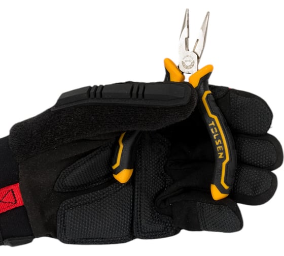 Пассатижи тонконосые мини TOLSEN GRIPro 115 мм 10352
