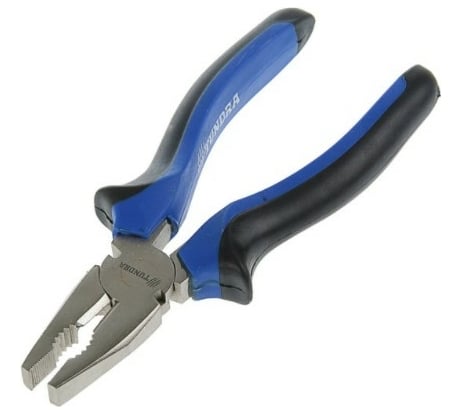 Плоскогубцы TUNDRA 200 мм, никелированные, 2К рукоятки 881649