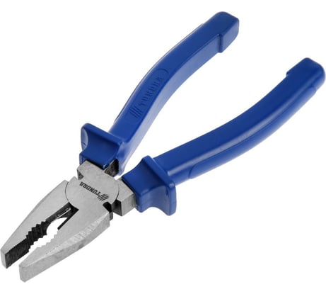 Плоскогубцы ТУНДРА комбинированные шлифованные, 180 мм 881636