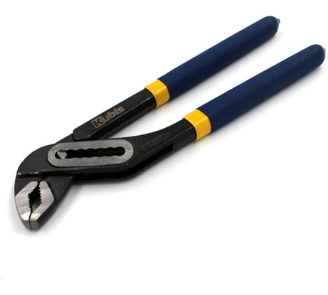 Клещи трубные Kubis 200 мм, CrV, HRC 47-52, фосфатированные 02-03-3420