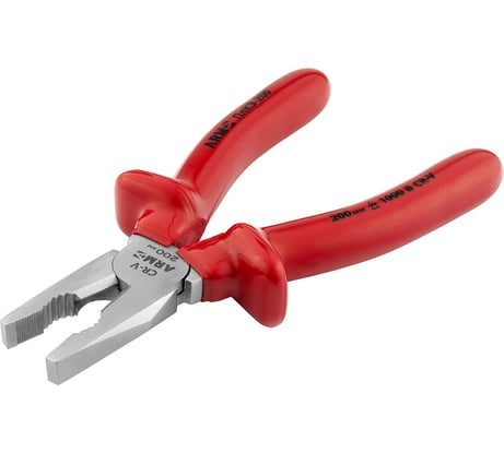 Комбинированные плоскогубцы ПКБ АРМА ПЛКЭ-200 с электроизолированной рукояткой А421-2020