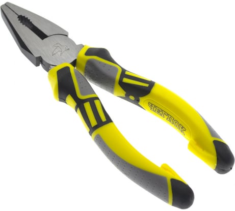 Плоскогубцы ЧЕГЛОК трехкомпонентная рукоятка 200мм, 22-16-120