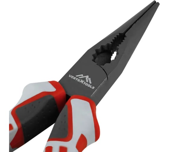 Тонкогубцы vertextools TEFLON PRO трехкомпонентная рукоятка, 200 мм 4200-200