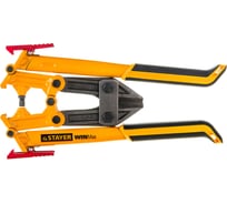 Болторез Stayer "EXPERT", складная конструкция, губки из Cr-Mo стали, двухкомп рукоятка, сталь HRC 42 до d= 6мм, 450мм 2331-045