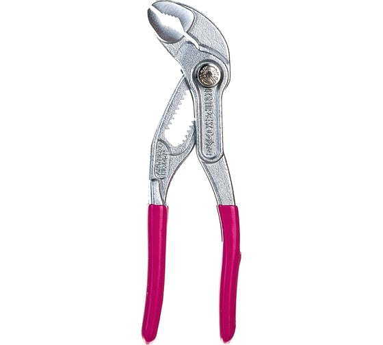 Переставные клещи KNIPEX COBRA с фиксатором, хром KN-8703125PEBK
