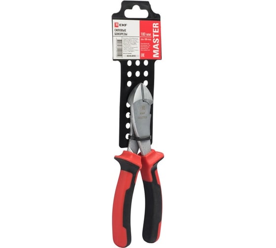 Силовые бокорезы EKF Master 180 мм, Basic 4312760