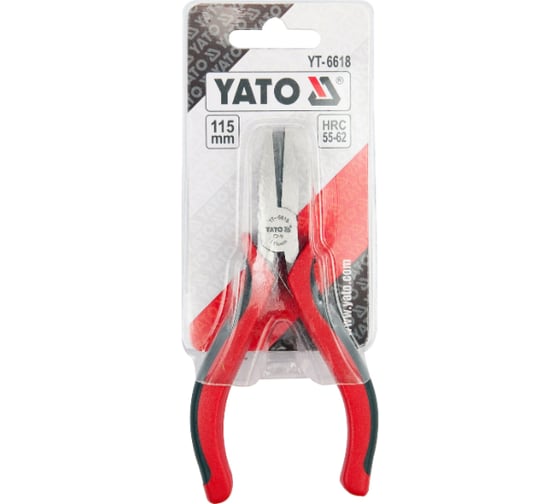 Плоскогубцы мини с гладкими губками YATO 115 мм YT-6618