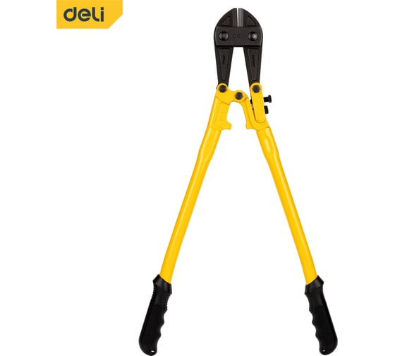 Болторез DELI DL2687 300мм, прорезиненная ручка, захват 0-4мм 153527
