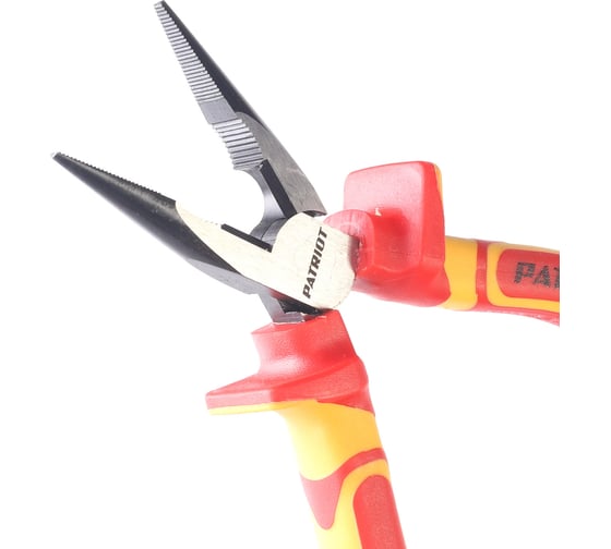 Длинногубцы диэлектрические РATRIOT PLN 160 D, 1000 V, Cr-V, 160 мм 350004221