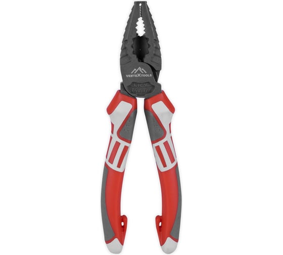 Пассатижи vertextools TEFLON PRO трехкомпонентная рукоятка, 180 мм 4100-180