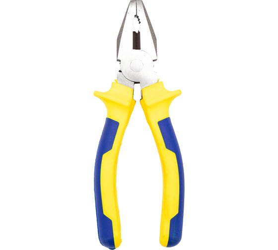 Пассатижи ВАРЯГ 160 мм шлифованные, комбинированная ручка СТАНДАРТ (6/60) 01976 1