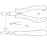 Кусачки для пластика без фаски TSUNODA 120мм TM-02 2