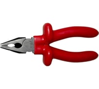 Диэлектрические комбинированные плоскогубцы Промлайн 160 мм обливные рук.до 1000В, CrV 1 слойн. ПЛ0210104160_z024