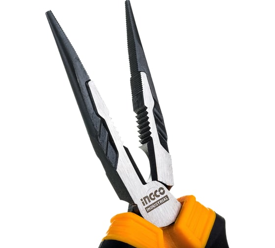 Тонкогубцы INGCO 200мм INDUSTRIAL HHLNP28200