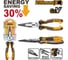 Тонкогубцы INGCO 200мм INDUSTRIAL HHLNP28200 2