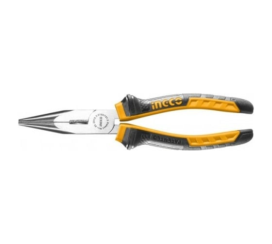 Изогнутые тонкогубцы INGCO 160мм HBNP08168