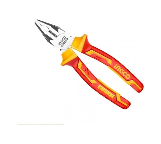 Диэлектрические плоскогубцы INGCO 180 мм INDUSTRIAL HICP28188
