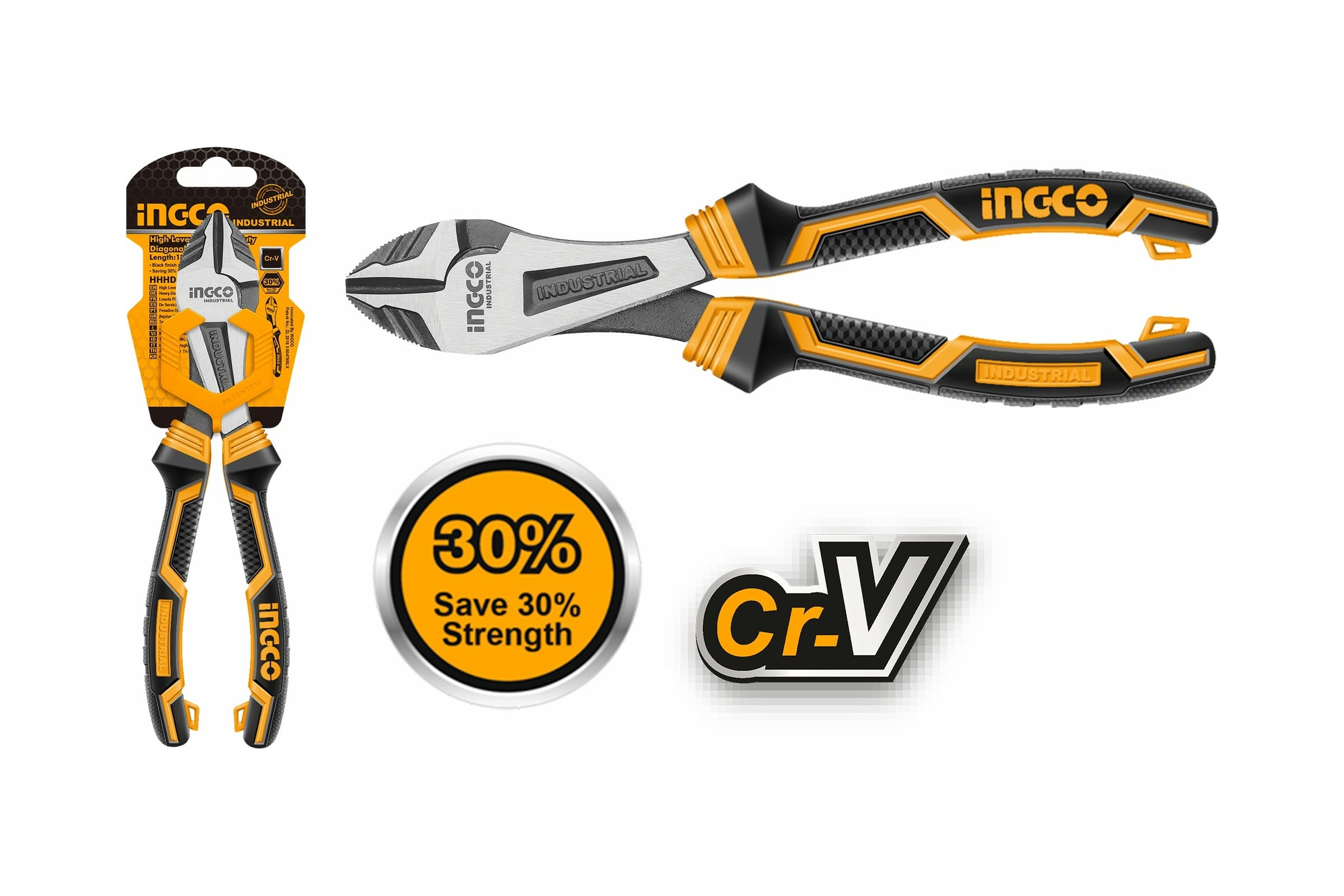 УсиленныебокорезыINGCO180ммINDUSTRIALHHHDCP28180