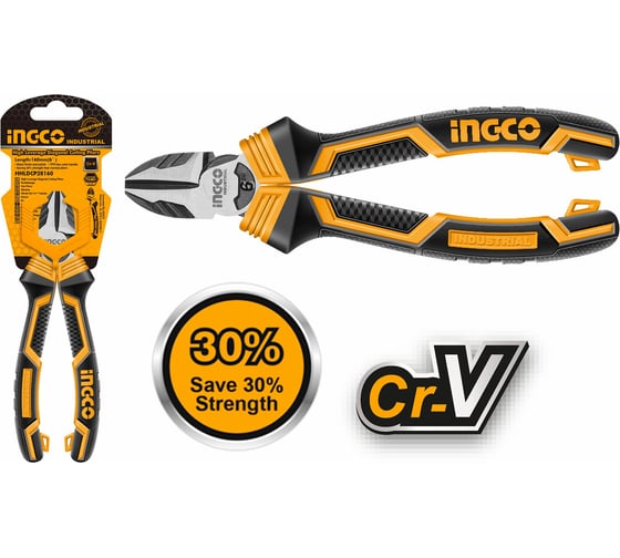 Бокорезы INGCO 160мм INDUSTRIAL HHLDCP28160