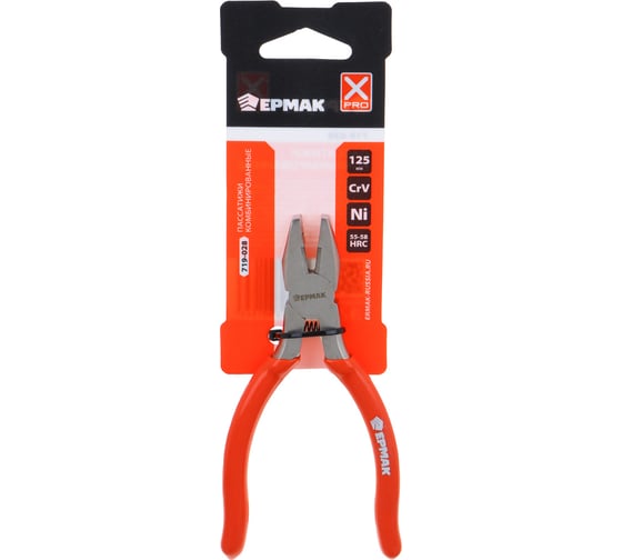 Пассатижи комбинированные ЕРМАК X-PRO 125 мм 719-028